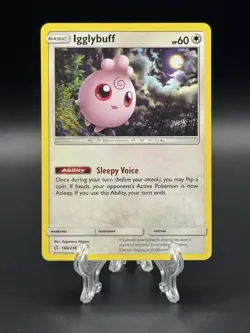 Igglybuff 168/236 SM - Cosmic Eclipse Pokemon Card - Image 1