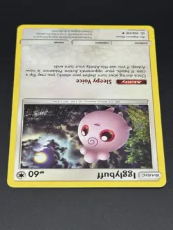 Igglybuff 168/236 SM - Cosmic Eclipse Pokemon Card - Image 2