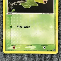 Vintage Pokemon EX FireRed LeafGreen Bellsprout 53/112 Common LP Condition - Image 4