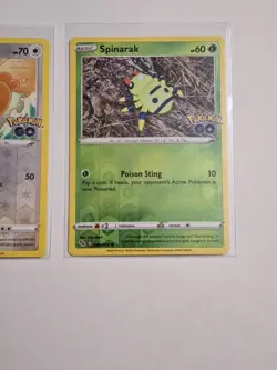 Pokemon Go Ditto Bidoof Numel Spinarak Unpeeled Reverse Holos - Image 4