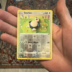Snorlax 109/159 Rare Crown Zenith Pokemon Reverse Holo Near Mint - Image 1