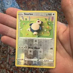 Snorlax 109/159 Rare Crown Zenith Pokemon Reverse Holo Near Mint - Image 5