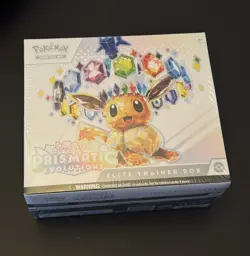 Pokemon TCG Scarlet & Violet Prismatic Evolutions Elite Trainer Box ETB - Image 1