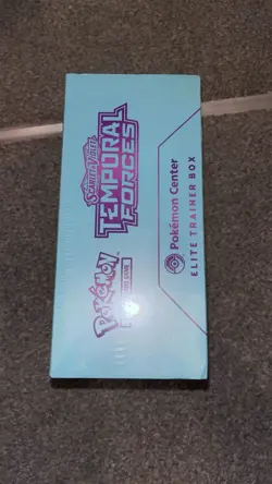 Temporal Forces Walking Wake Pokemon Center ETB Tear On One Side Read Dead - Image 4