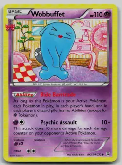 Pokemon TCG Wobbuffet Generations: Radiant Collection RC11/RC32 LP - Image 1