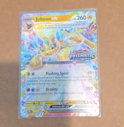 The Pokemon Company Jolteon ex 030/131 Prismatic Evolutions Stamp Promo Holo - Image 1
