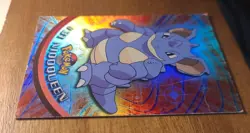 Nidoqueen #31 Pokemon Topps TV Animation Holo Foil NM Black Logo Vintage - Image 5