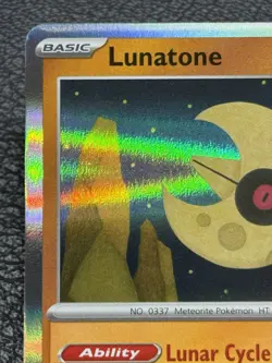 Lunatone MEP-004 Prerelease Stamped Promo - Pokemon TCG: Mega Evolution - NM/LP - Image 2