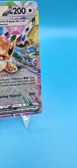 Pokemon Stamped Prismatic Evolutions 075/131 Eevee ex A18 - Image 5