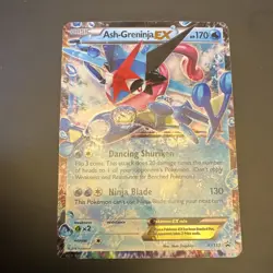 Pokemon Company Ash-Greninja EX XY133 XY 2016 Promo Holo EX ENG - Heavily Played - Image 1