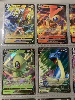 Pokemon TCG SWSH Base Set Full Art Holo Rare - V & VMAX - NM - Image 2