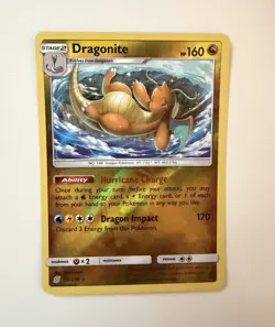 Dragonite 151/236 SM Unified Minds Rare Reverse Holo 160HP EN - Image 1