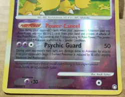 Alakazam 2/123 Rare Reverse Holo Mysterious Treasures Set Pokemon LP/MP - Image 3