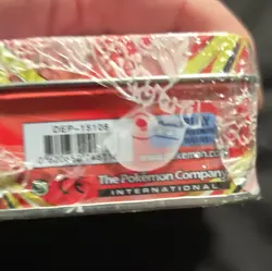 Pokemon Company Int'l Scarlet & Violet Pikachu Red Tin DEP-15108 - Image 3