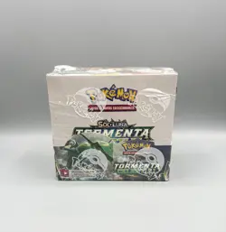 2018 Sealed Spanish Pokemon TCG Sol y Luna Tormenta Celestial Booster Box - Image 1