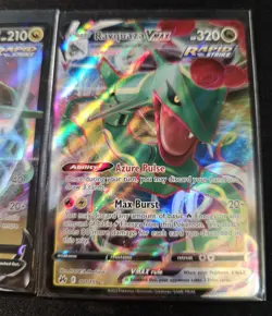 Pokemon Rayquaza V & VMAX Ultra Rare 101/159 Crown Zenith - NM - Image 2