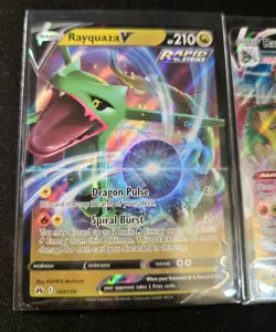 Pokemon Rayquaza V & VMAX Ultra Rare 101/159 Crown Zenith - NM - Image 3