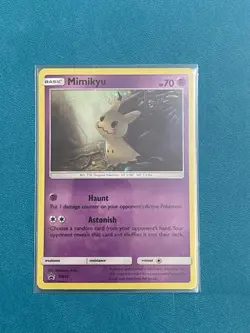 Mimikyu SM29 Holo Pokemon Black Star Promo NM-LP - Image 1