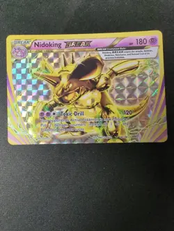 Nidoking BREAK 46/108 Rare BREAK Pokemon TCG XY - Evolutions LP - Image 1