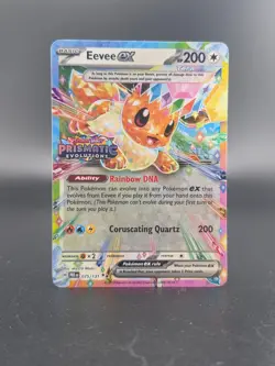 🔥Pokemon Eevee ex - (Prismatic Evolutions Stamp) 075/131 Pre-En LP🔥 - Image 1