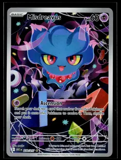 Pokemon TCG Misdreavus 233/217 Illustration Rare Ascended Heroes NM/M - Image 1