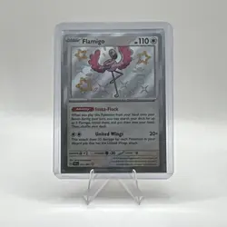 Flamigo - 211/091 - SV: Paldean Fates - Shiny Rare Holo - 110 HP - Image 1