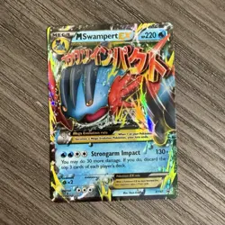 The Pokemon Company M Swampert EX XY87 XY Promo Holo 220 HP Pokemon TCG Eng - Image 1