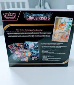 Pokemon TCG Chaos Rising Pokemon Center Elite Trainer Box ETB New Sealed - Image 3
