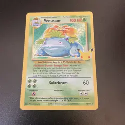 Pokemon TCG Venusaur Celebrations: Classic Collection 15/102 Holo Rare NM - Image 1