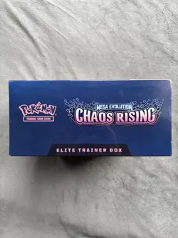 Pokemon TCG Mega Evolution Chaos Rising Elite Trainer Box ETB Sealed Minor Wear - Image 5