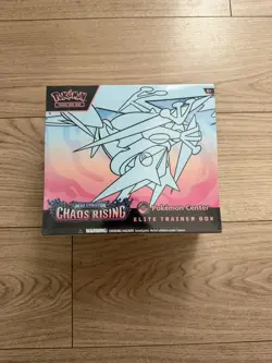 Pokemon TCG Chaos Rising Pokemon Center Elite Trainer Box ETB - NEW & SEALED - Image 1