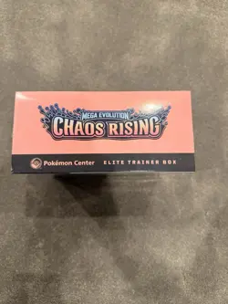 Chaos Rising Pokemon Center Elite Trainer Box ETB Brand New Sealed Pokemon TCG - Image 3