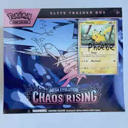 FREE 🇦🇺 SHIP - SEALED Pokemon TCG Chaos Rising ETB Elite Trainer Box - Image 1
