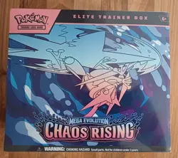 Chaos Rising Elite Trainer Box ETB | Sealed And Good Condition | Pokemon TCG - Image 1