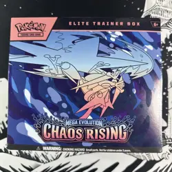 Pokemon TCG: Chaos Rising Elite Trainer Box ETB New/Sealed - Image 1