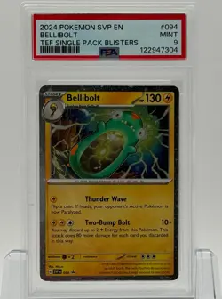 Bellibolt Pokemon (2024) English - SVP Black Star Promo #094 - Cosmos Holo - Image 1