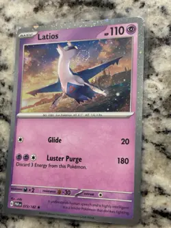 Latios - 073/182 - Cosmos Holo Foil - Promo - Paradox Rift Pokemon Card LP - Image 1