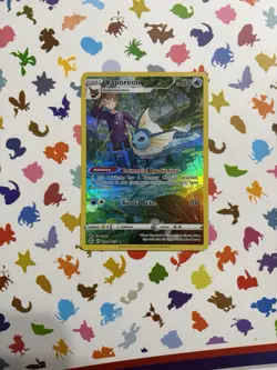 Vaporeon TG02/TG30 Swsh09 Trainer Gallery Holo Card Brilliant Stars NM Condition - Image 1