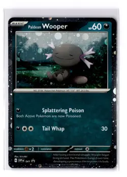 Paldean Wooper - SVP041 Scarlet & Violet Black Star Promo Card - NM - POKEMON - Image 1