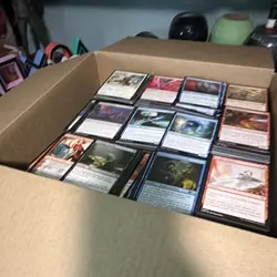 18 lbs Magic: The Gathering Bulk Cards – Unsorted Commons & Uncommons (2019+ Set - Image 4