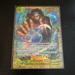 Bandai One Piece Card Game Bartholomew Kuma OP12-119 SEC Foil - Image 1