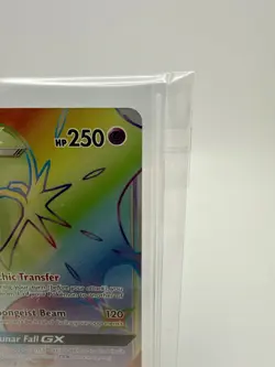 📈Pokemon TCG Lunala GX Rainbow Secret Rare Card Sun & Moon 153/149 - Image 4