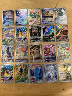 Pokemon Tcg Illustration Rare Lot Of 20 Near Mint Cards - Image 1