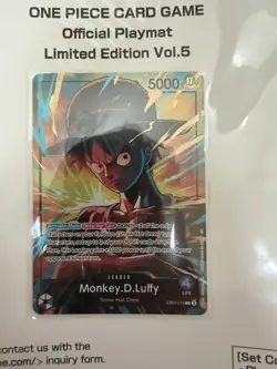 One Piece Card Game Official Playmat Limited Edition Vol.5 ENGLISH - Image 2