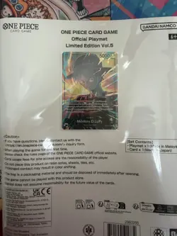 One Piece Card Game Official Playmat Limited Edition Vol.5 ENGLISH - Image 3