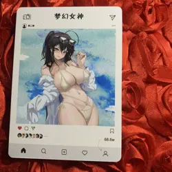 Taihou Azur Lane Insta INFLUENCER ZR Waifu GIRL Anime Foil Card - Image 4