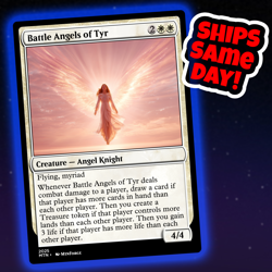 Battle Angels Of Tyr - Custom Art Magic: The Gathering Playtest Card - Image 1