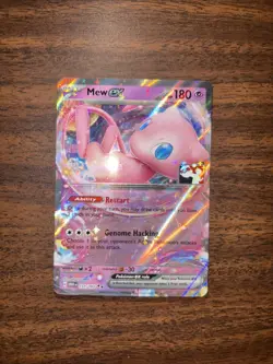 Pokemon TCG Mew Ex 151/165 - Play! Prize Pack Series 5 & 6 Stamped - NM - Image 1