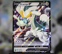 Drampa V -- NM - Mint Ultra Rare Pokemon Card -- Brilliant Stars 128/172 - Image 2
