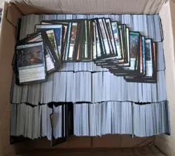 1 Pound Of Modern Magic The Gathering Cards MTG Bulk Lot W/ Foils Spiderman EoE - Image 1